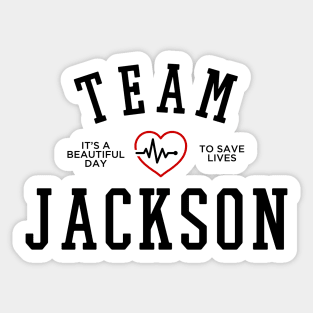 TEAM JACKSON AVERY Sticker